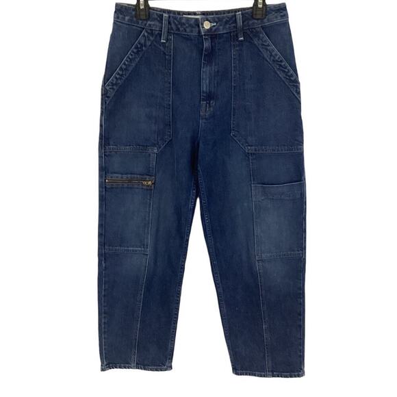 Mother Superior The Private Zip Pocket Ankle Jeans In Mile High Size 28 - Picture 4 of 15